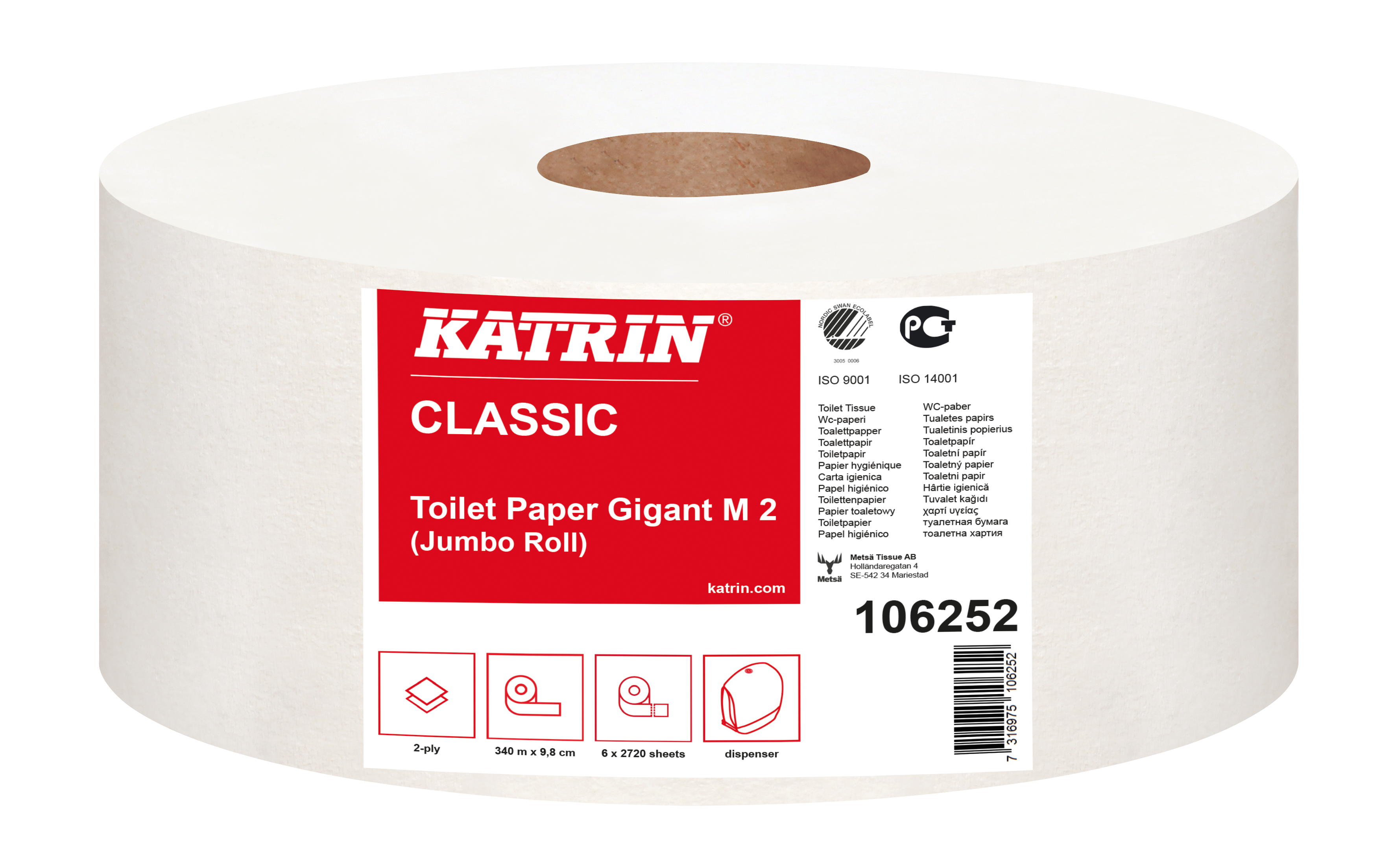 Katrin Classic Gigant Toilet M2