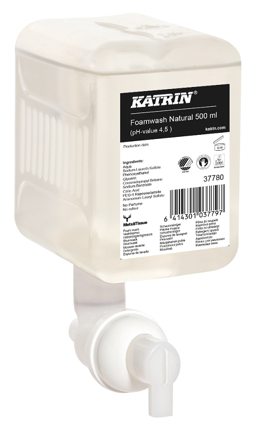 Katrin Foam Soap Pure Neutral vaahtosaippua 500 ml