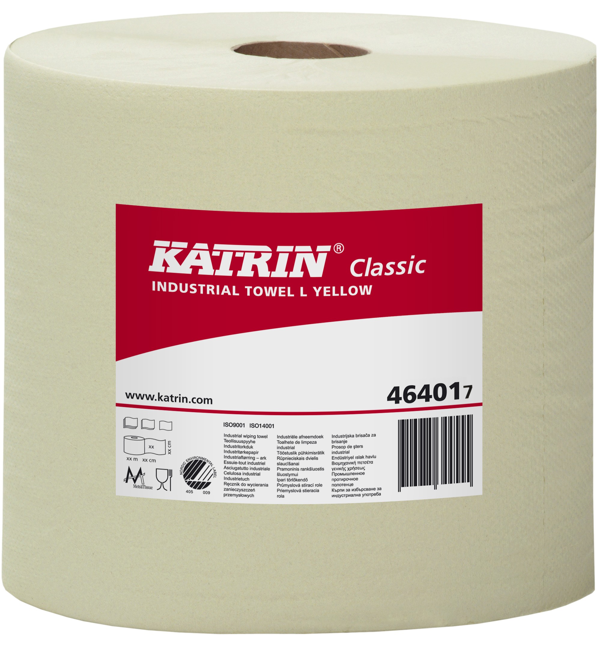 Katrin Classic Industrial Towel L Yellow