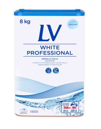 LV White Professional pyykinpesujauhe 8kg